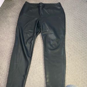 Chicos leather pants